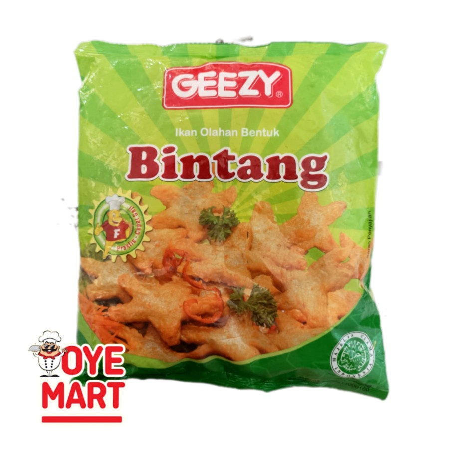 Jual Geezy Bintang 500gr Bakso Ikan Olahan Bentuk Bintang Shopee