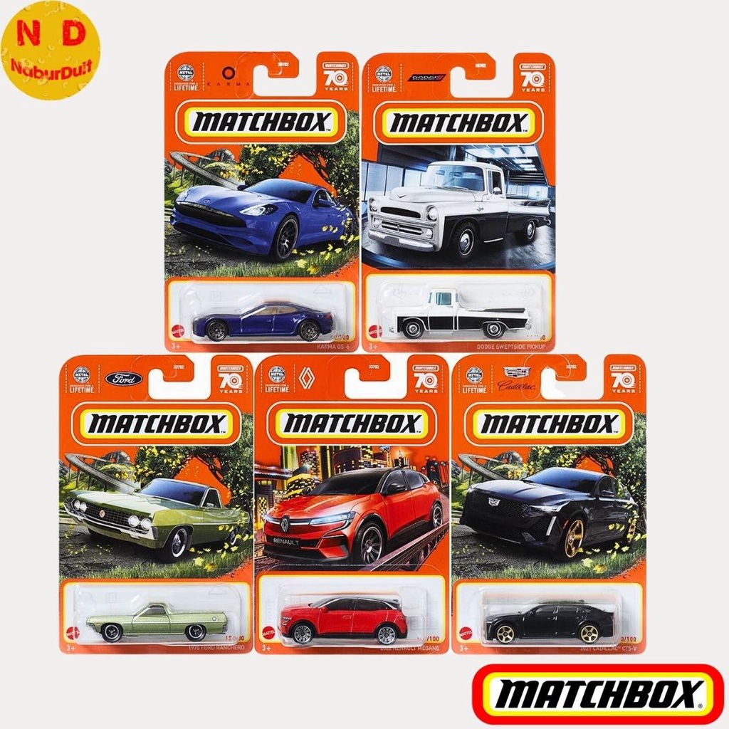 Jual Matchbox Basic Assortment Mobil Diecast Matchbox Bebas Pilih ...