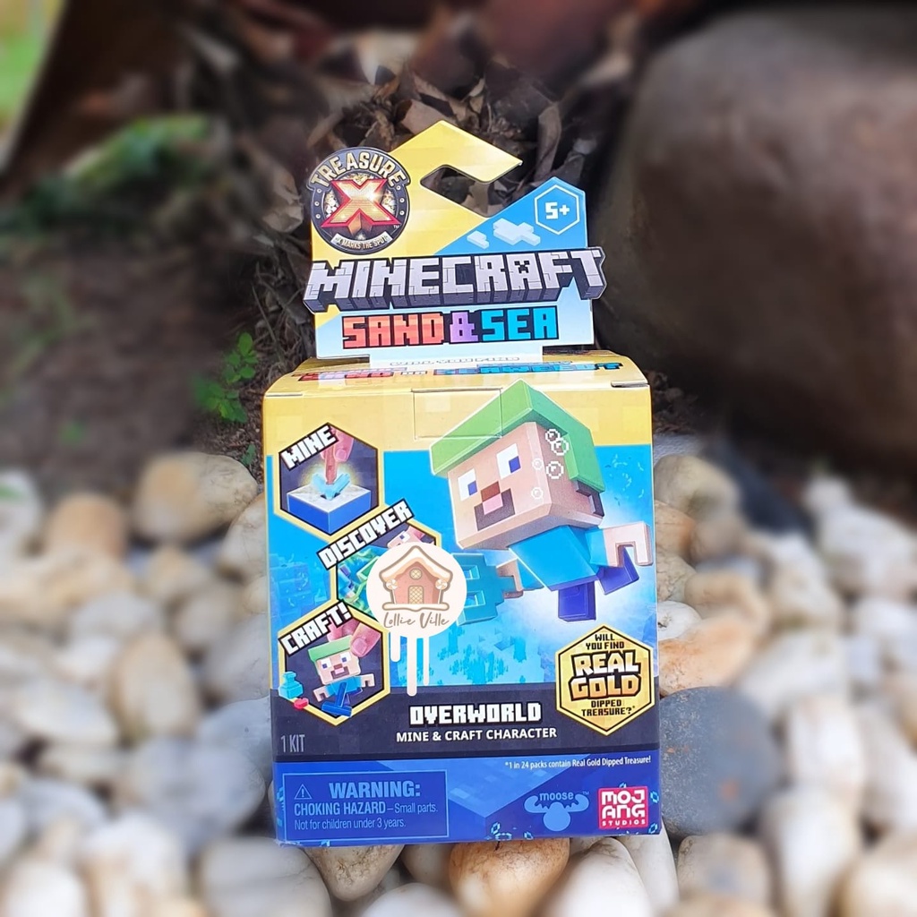 Jual Treasure X Minecraft Sand Sea Overworld Shopee Indonesia