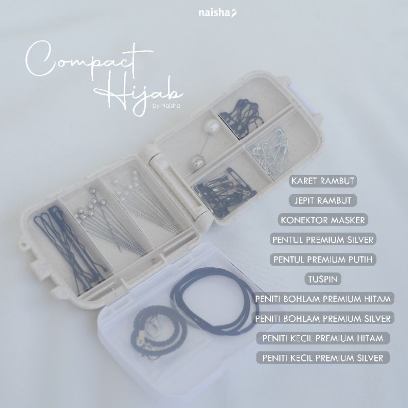 Jual Compact hijab kit by naisha | Shopee Indonesia