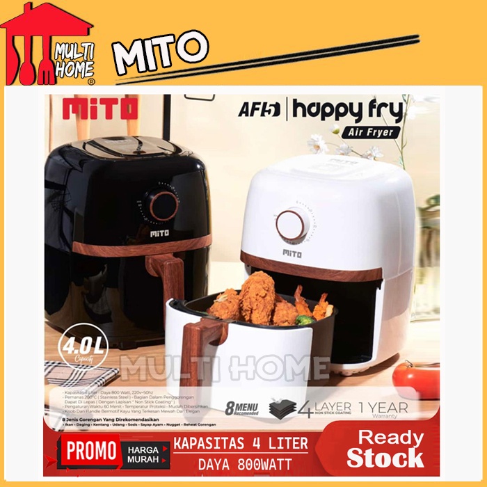 Jual Mito Air Fryer Af5 Af 5 Af 5 Happy Fry Mito Wood Series