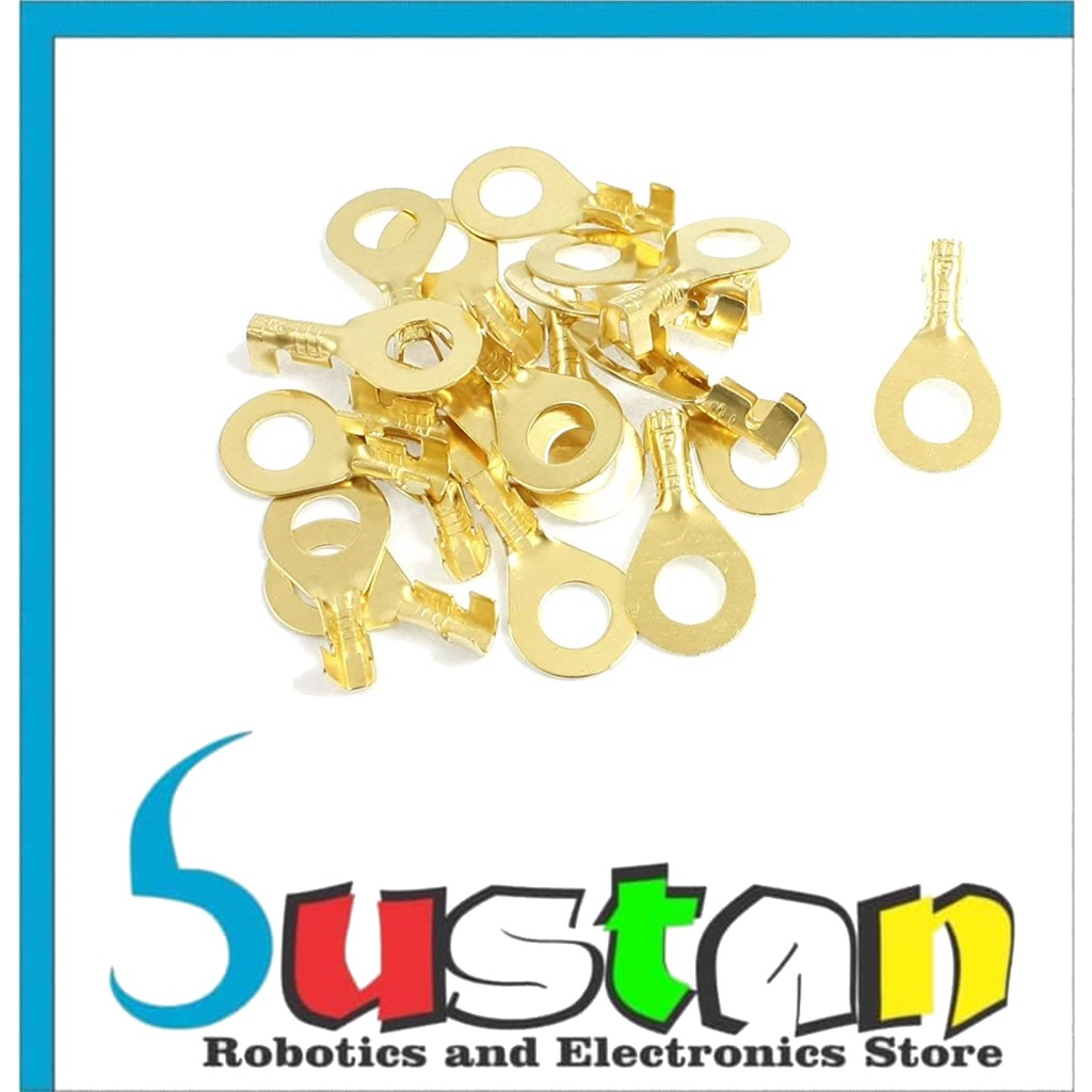 Jual M4 STUD COPPER SKUN RING M4 BULAT TERMINALS THICK 4MM SKUN FOR ...