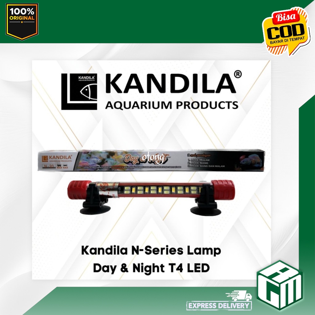 Jual Kandila N-Series Day & Night T4 LED Lamp Lampu Aquarium | Shopee ...