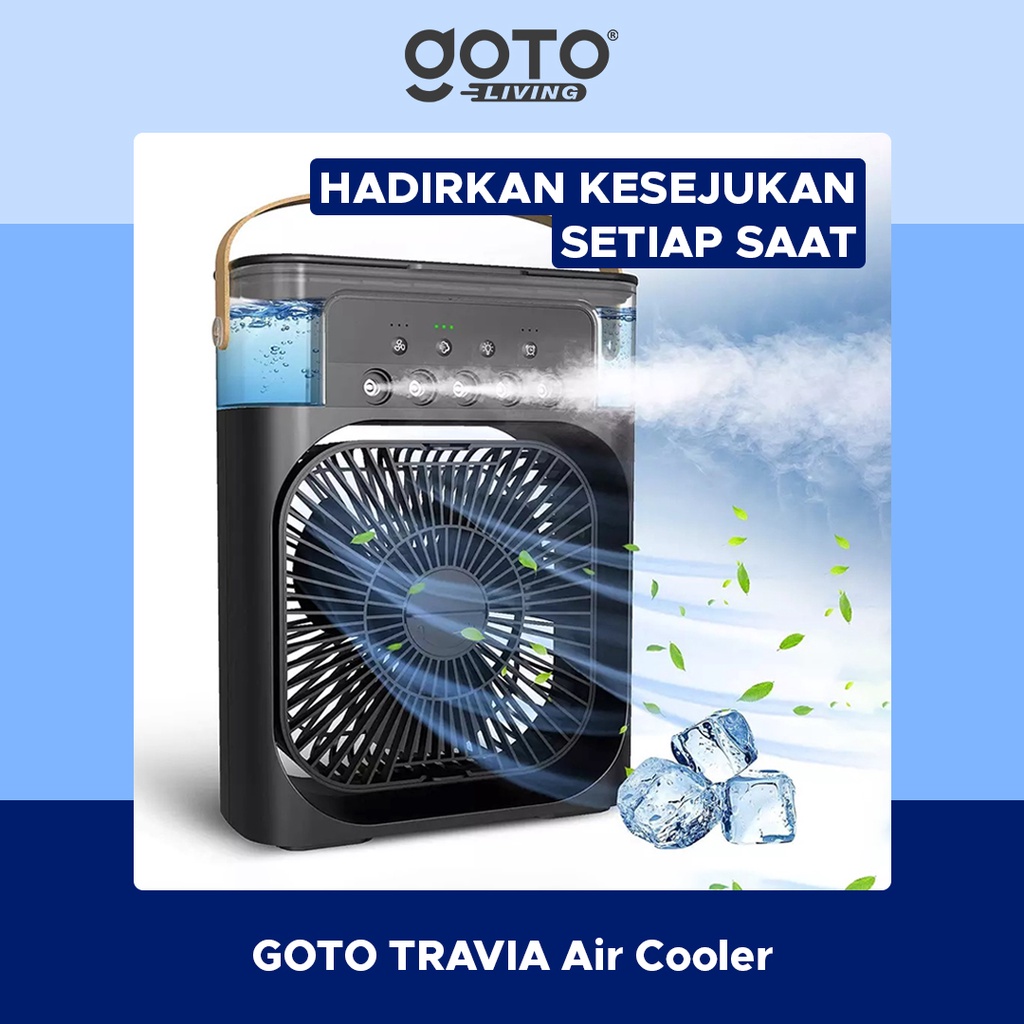 Jual Goto Travia Air Cooler Fan Kipas Ac Mini Portable Pendingin