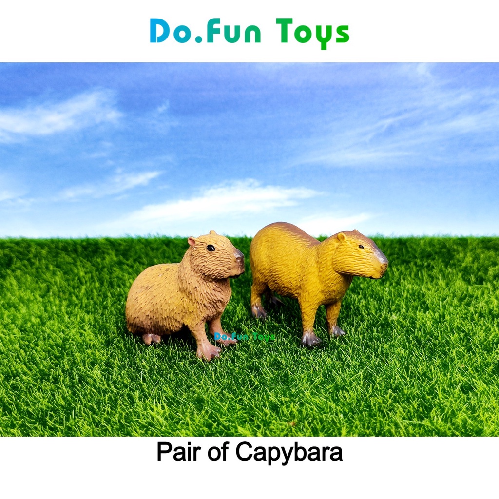 Jual Animal Figurine | CAPYBARA / Mainan Miniatur Binatang Kapibara ...