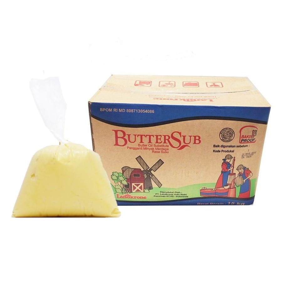 Jual Buttersub Milky BOS 250gr - Butter Oil Substitute 250 Gr | Shopee ...