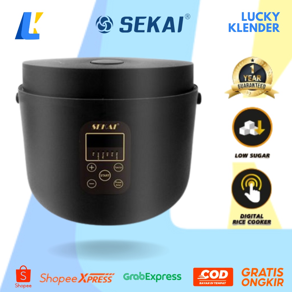 Jual SEKAI CMW 720 Rice Cooker Digital Low Sugar Low Carbo Anti Gemuk