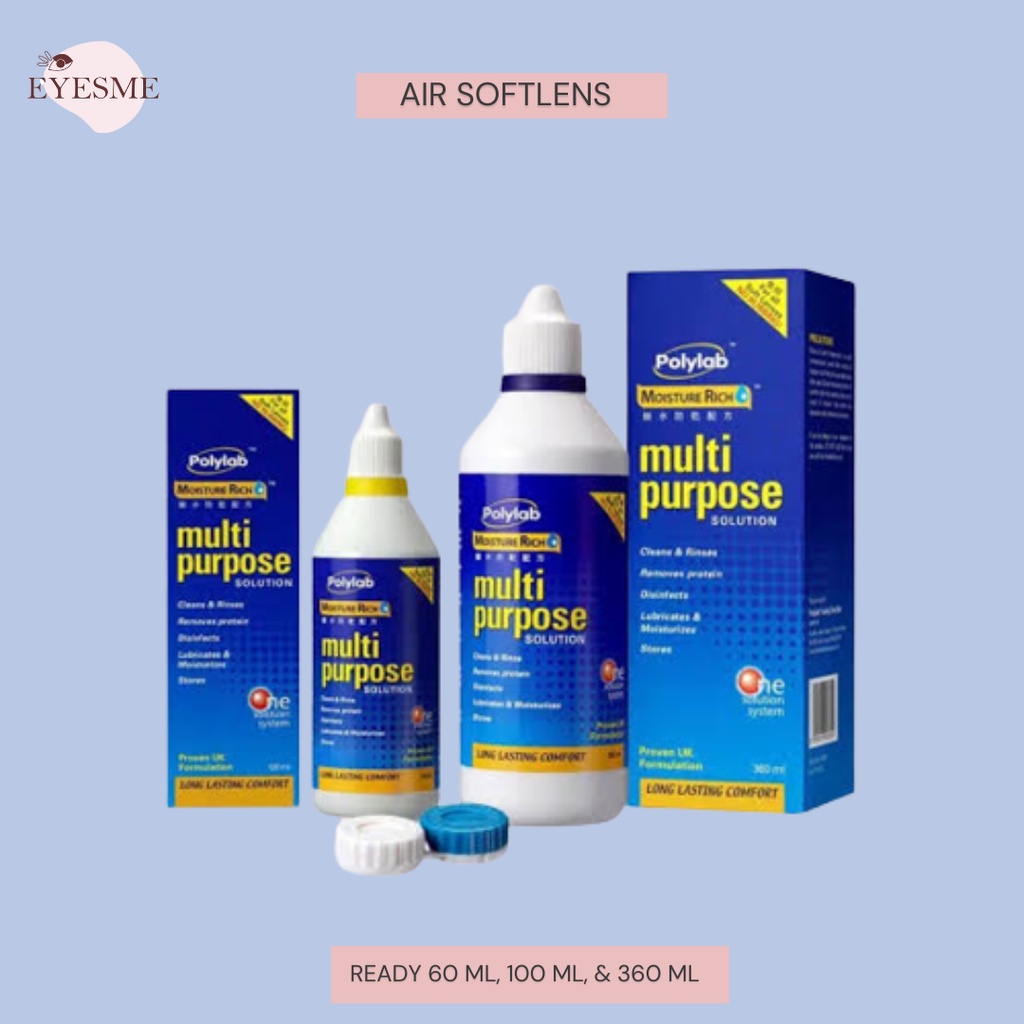 Jual COD[ ]Cairan Softlens Polylab | Shopee Indonesia