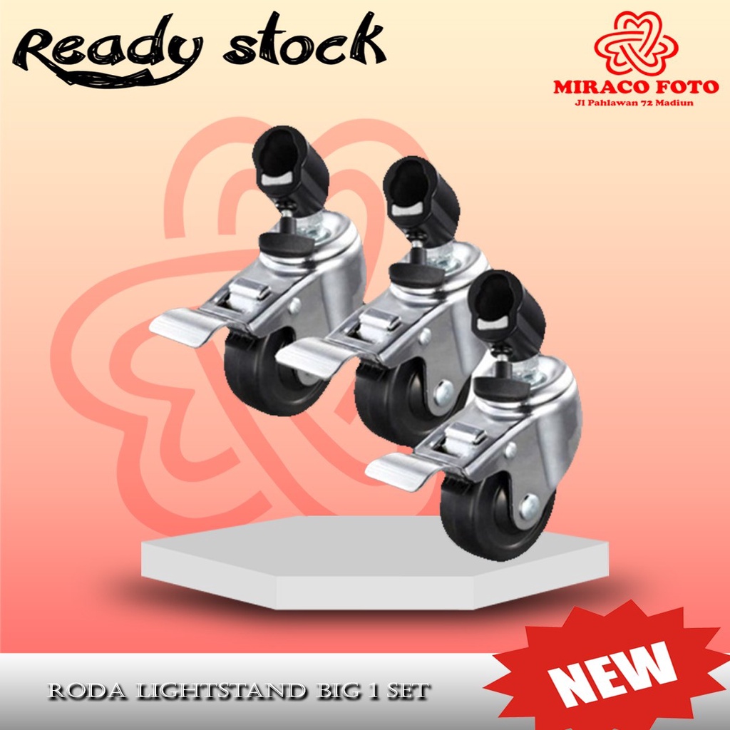 Jual Roda Besar buat Lightstand besar | Shopee Indonesia