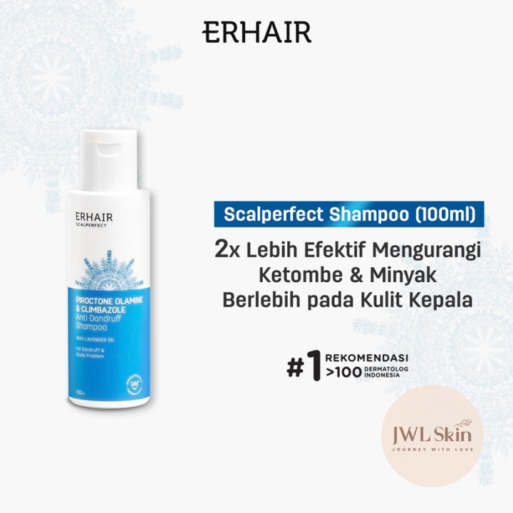 Jual Erhair Scalperfect Piroctone Olamine And Climbazole Shampoo 100 Ml