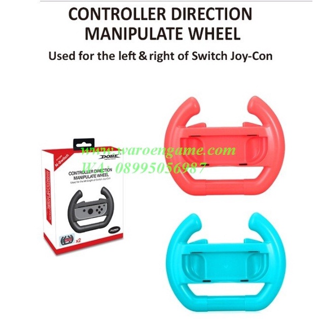 Jual Terlaris Dobe Steering Wheel For Nintendo Switch Joy-Con (2 Pcs ...