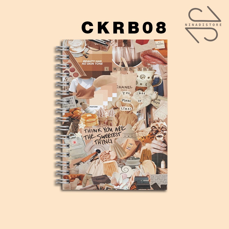 Jual Buku Tulis Catatan buku notebook buku diary Notebook Ring Spiral ...