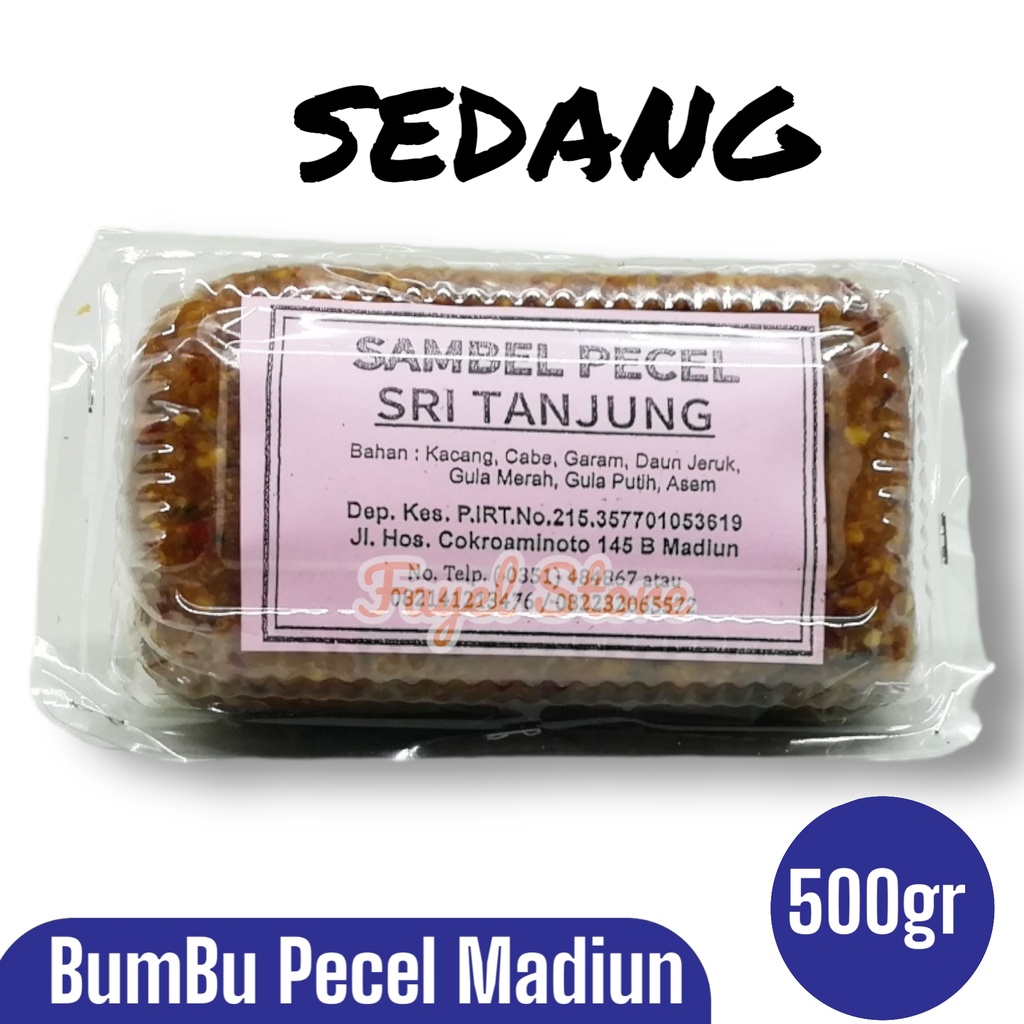 Jual Sambel Pecel Madiun Asli Sambal Pecel Siap Makan SriTanjung Asli