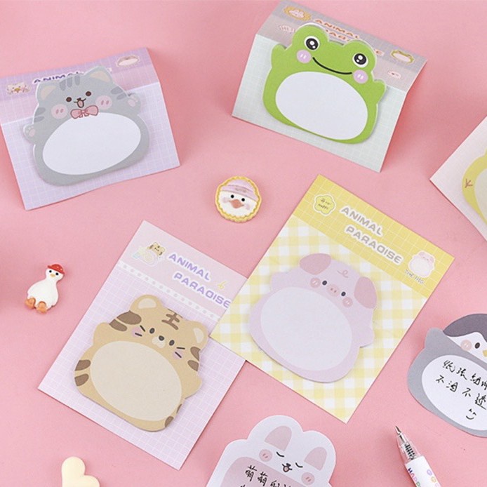Jual Animal Paradise Sticky Notes Stick Memo Note Tempel Cute 077 ...