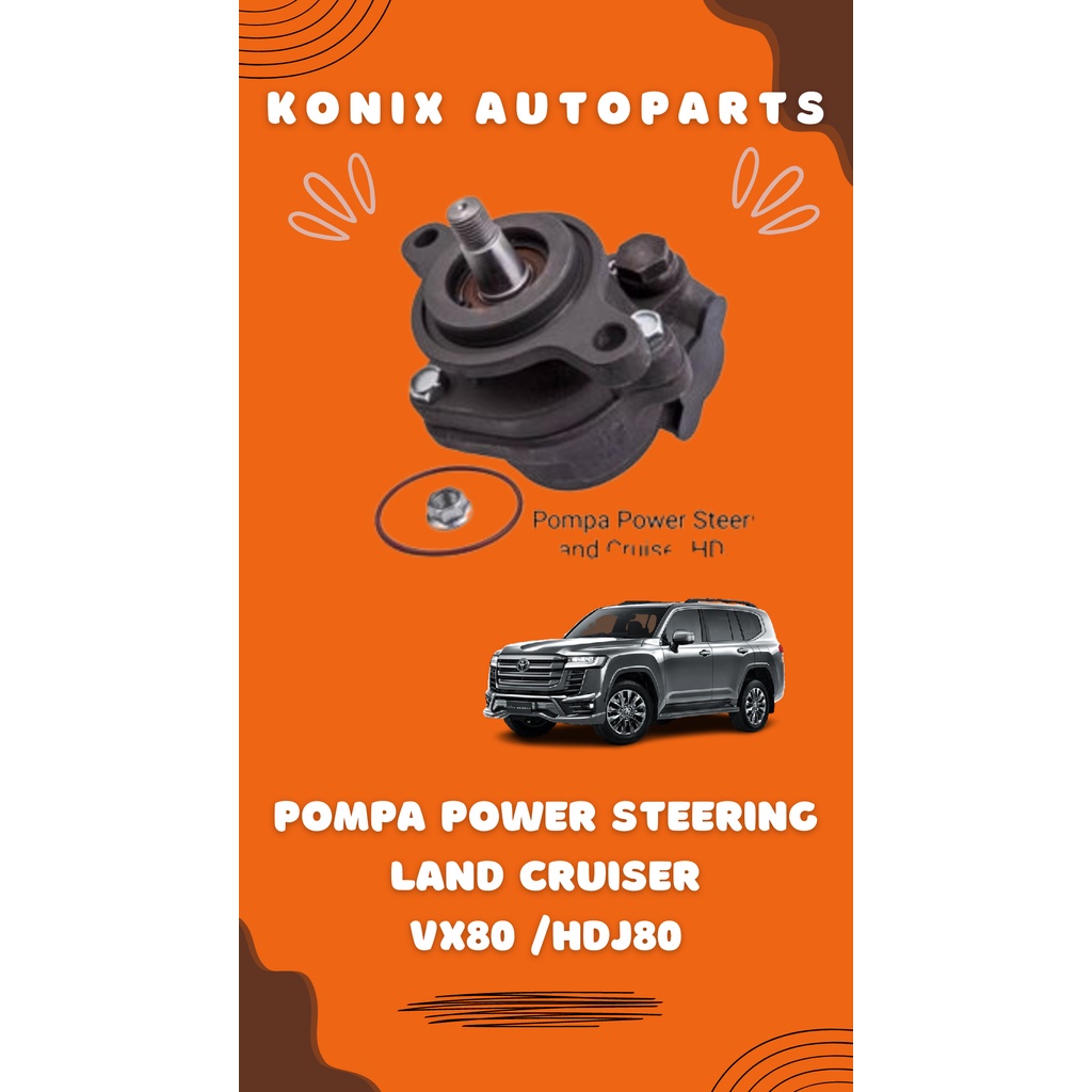 Jual Pompa Power Steering Pump Steering Toyota Land Cruiser Hdj