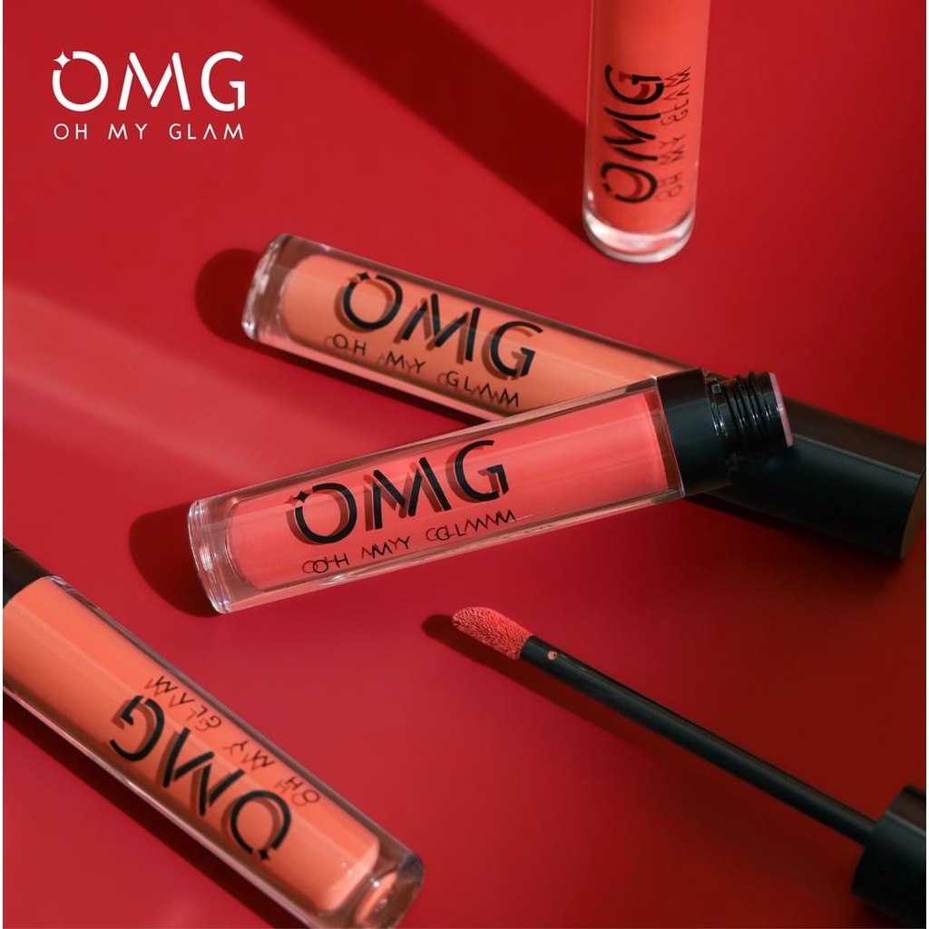 Jual New Omg Oh My Glam Matte Kiss Lip Cream And Lipcream Cycle Of Love Edition Shopee Indonesia