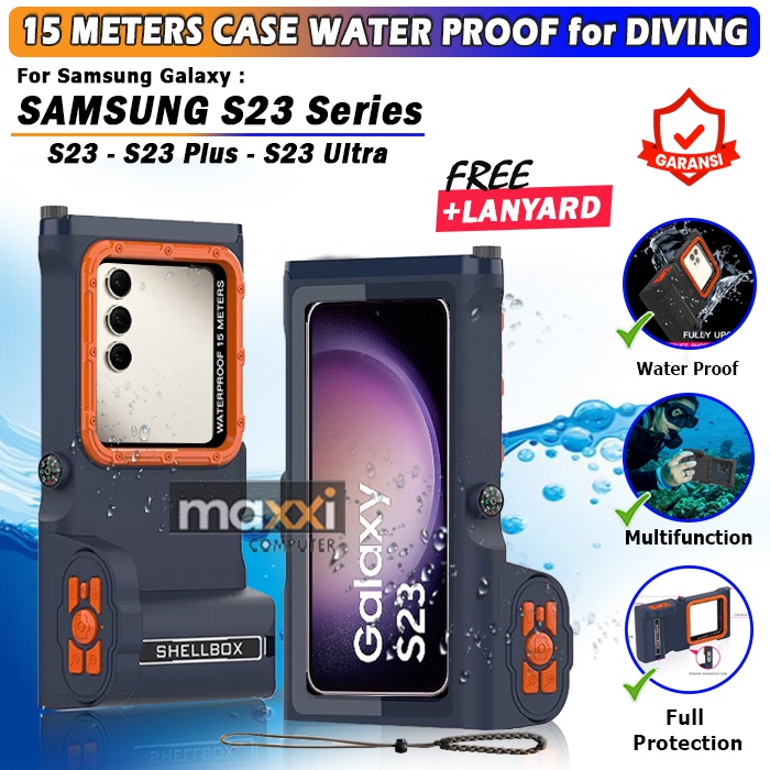 Jual Samsung Galaxy S23 S23+ Plus Ultra 15M Water Proof Armor Case