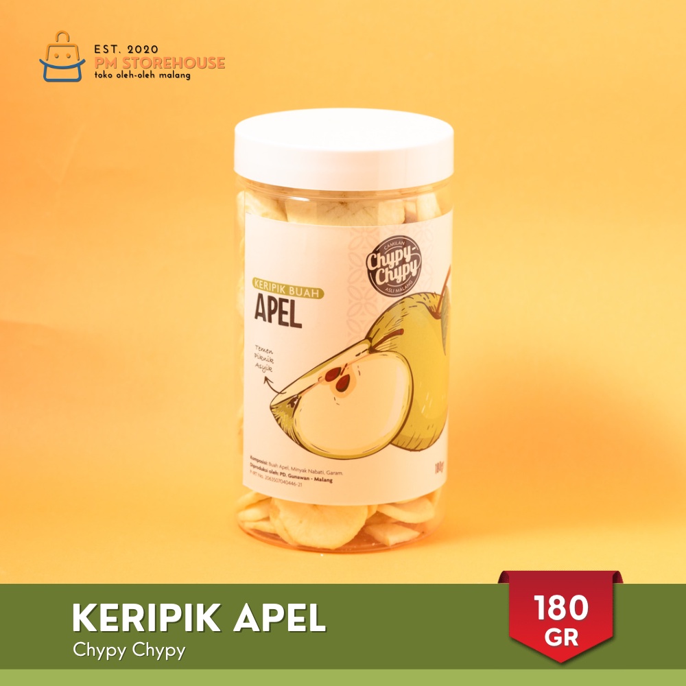 Jual Chypy Keripik Buah Kualitas Premium Keripik Kripik Apel Kemasan