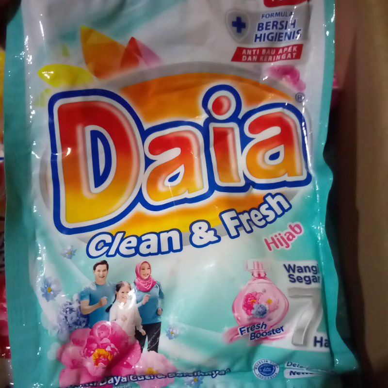 Jual DAIA Deterjen Bubuk 46 Gram 1 Renceng Isi 6 Sachet All Varian Daya ...