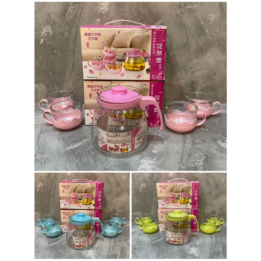 Jual Teko 5 In 1 Tea Pot IDOLA WARNA Tea Pot Murah Shopee Indonesia