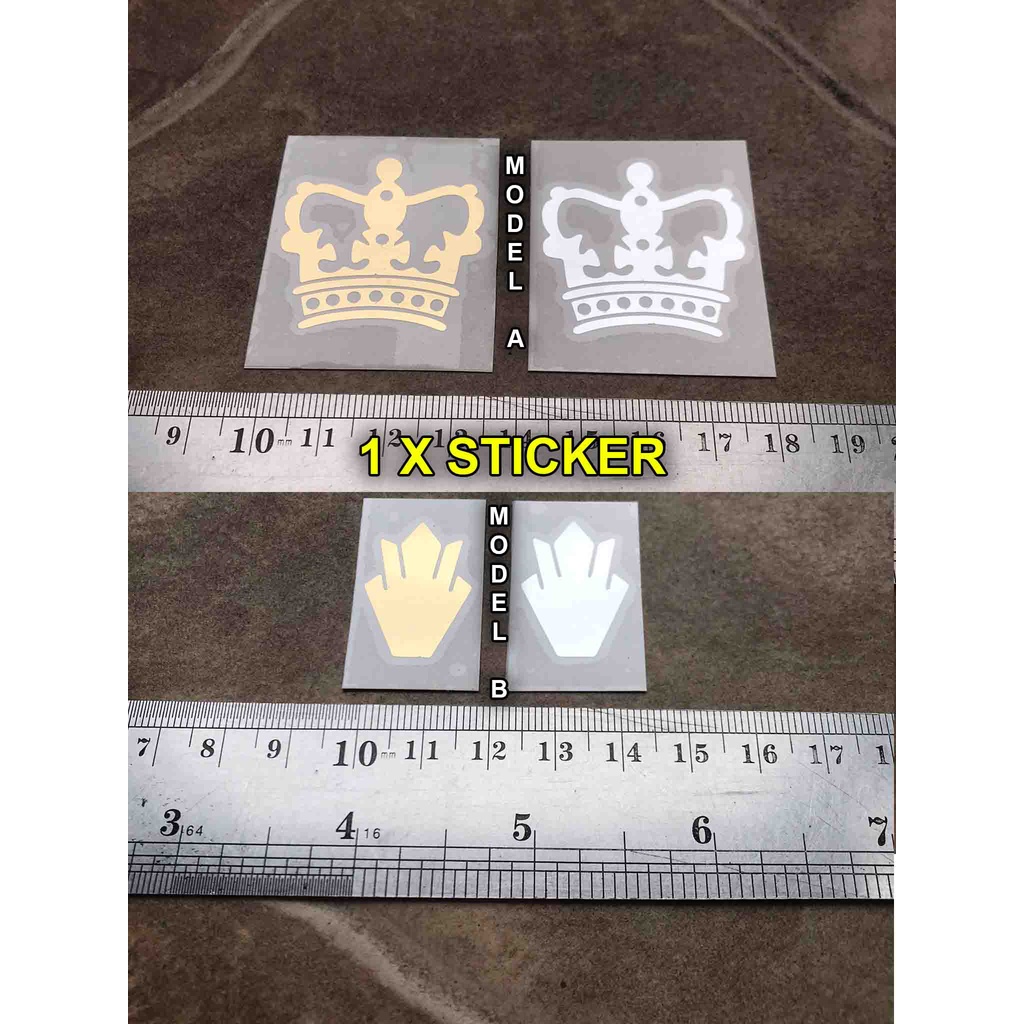 Jual Crown Sticker Logo Headstock Guitars Model Lespaul Sg Semi Hollow ...