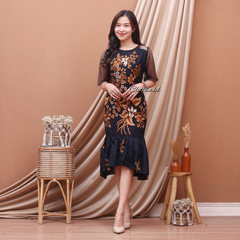 Jual dress batik store