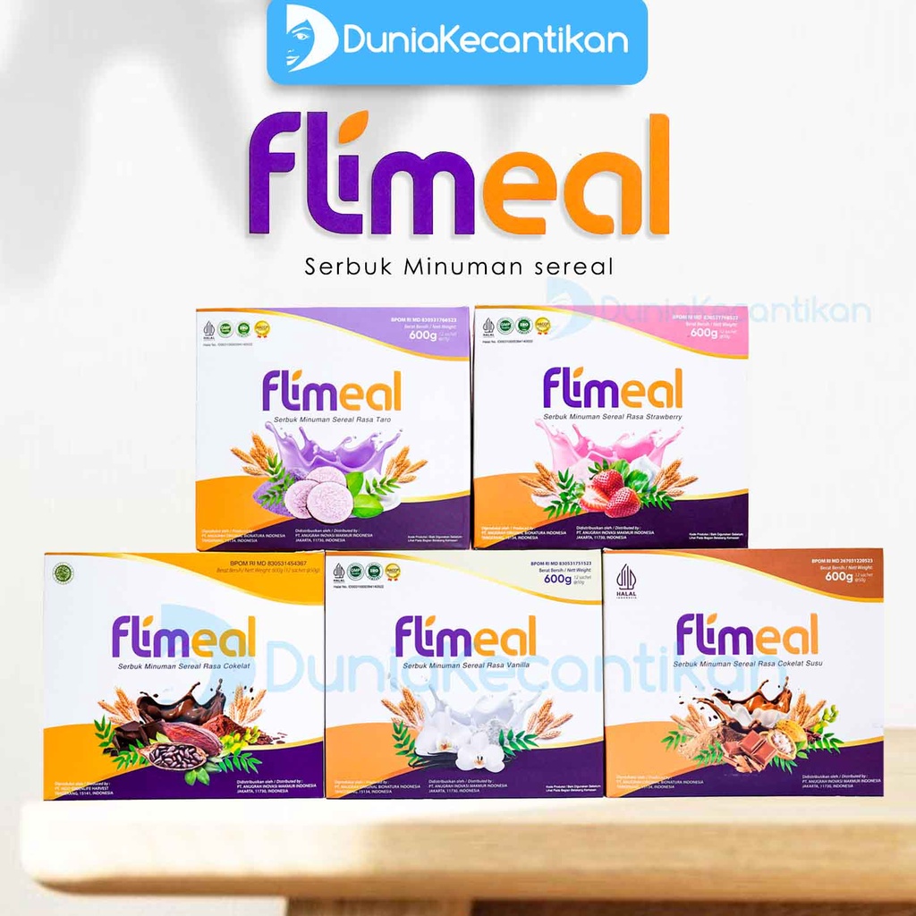 Jual Flimeal Meal Replacement Minuman Diet Rendah Kalori Pengganti
