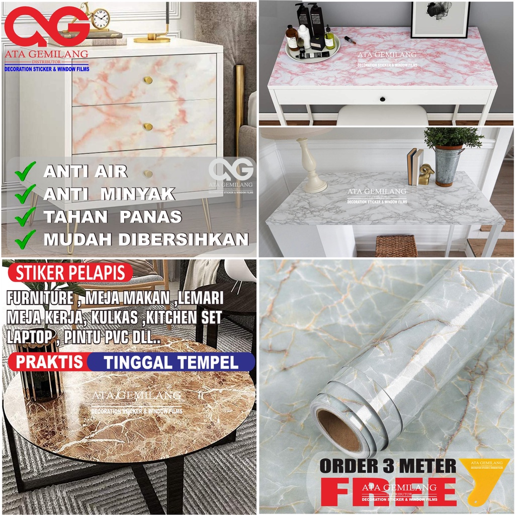 Jual Stiker Marmer/Wallpaper/Stiker/Marmer/Wallpaper Marmer/Stiker ...