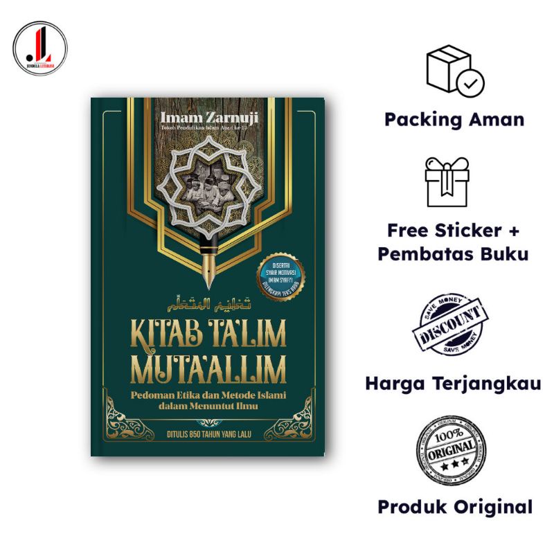 Jual Original - Kitab Ta'lim Muta'allim : Pedoman Etika Dan Metode ...