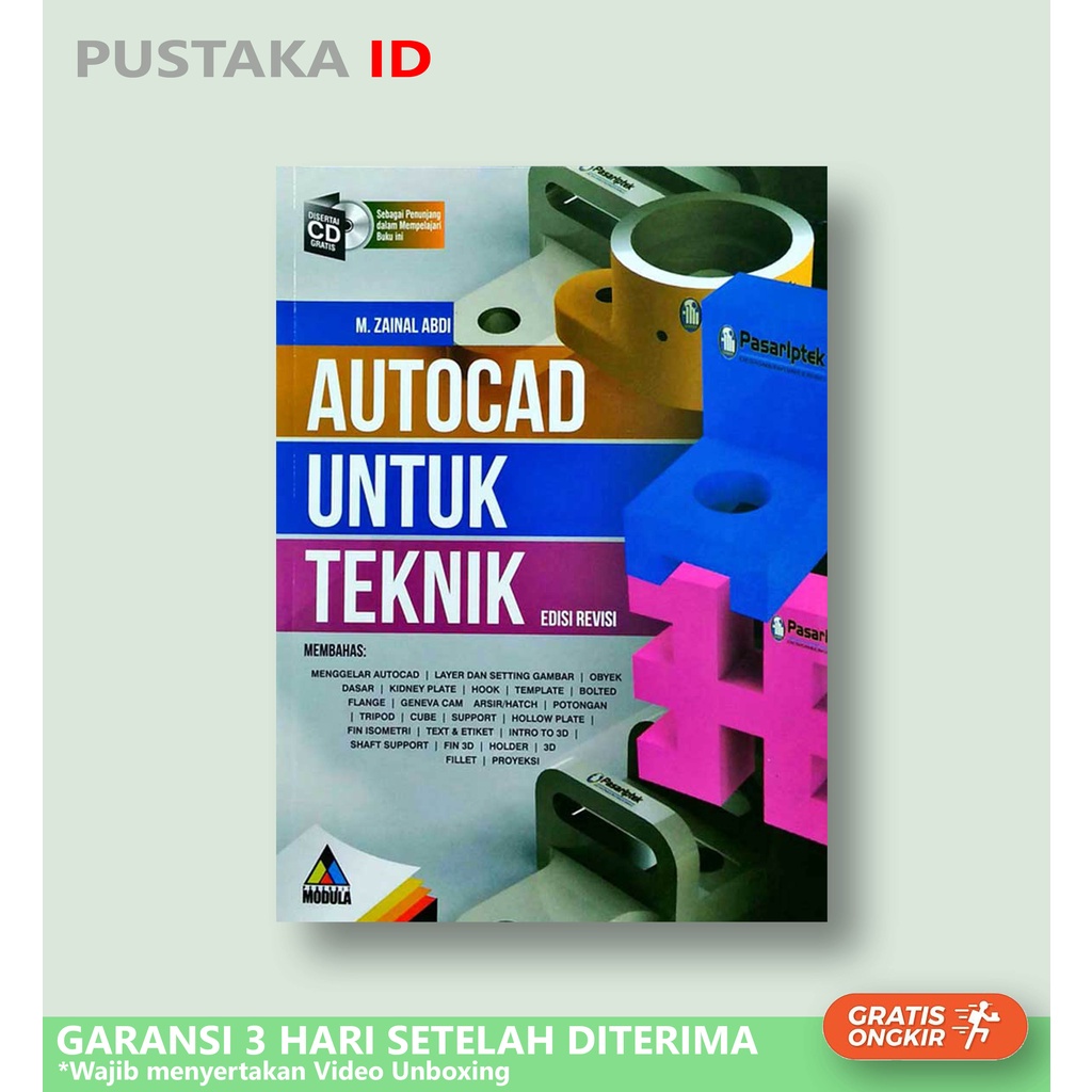 Jual Buku AutoCAD Untuk Teknik (Edisi Revisi) - Original | Shopee Indonesia