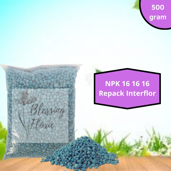 NPK 16 16 16 Repack 500gram Interflor