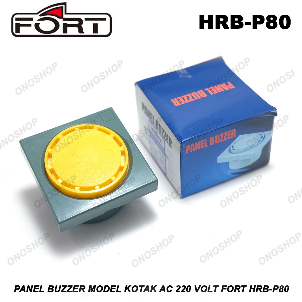 Jual Panel Buzzer Model Kotak AC 220 Volt FORT HRB-P80 | Shopee Indonesia
