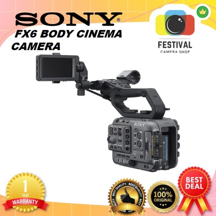 Jual Sony FX6 Body Only Full-Frame Cinema Camera Garansi Resmi | Shopee ...
