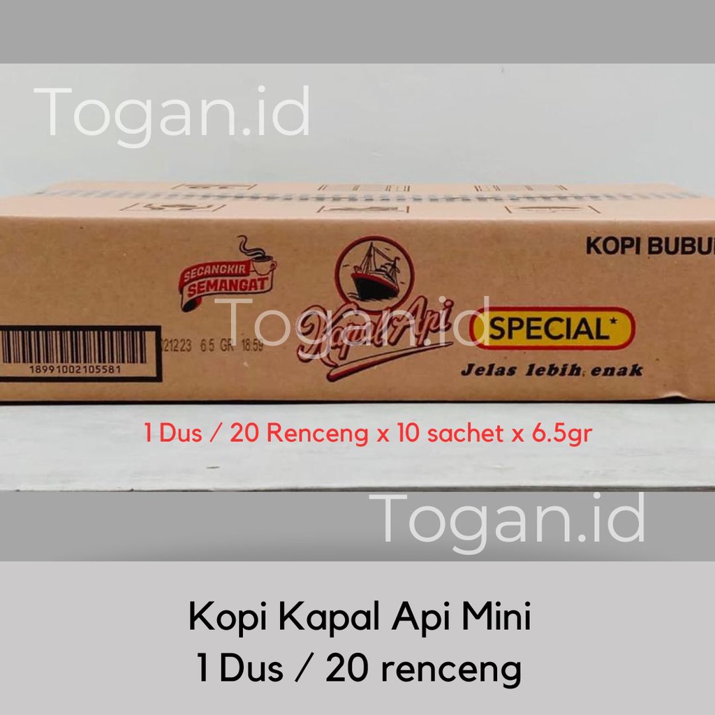 Jual Kopi Kapal Api Mini Dus Renceng Special Shopee Indonesia