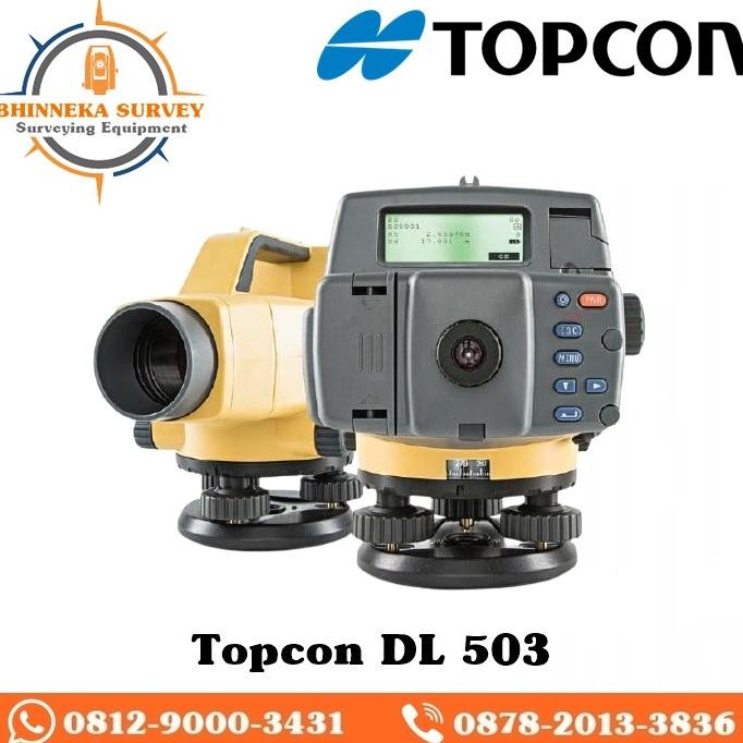 Jual Digital Level Topcon Dl 503 / Auto Level Topcon Dl503 / Topcon Dl503 Debezzz Shopee