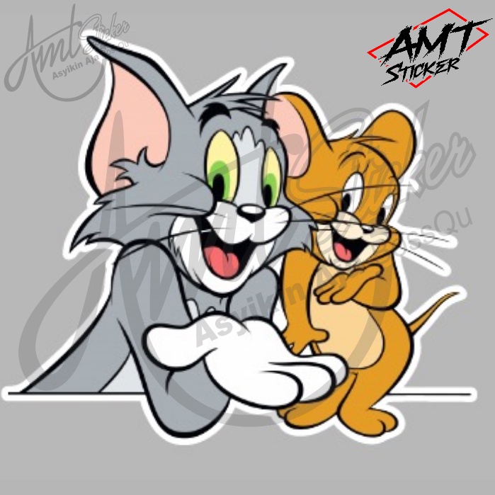 Jual Stiker Gambar Tom & Jerry - Sticker Kartun | Shopee Indonesia