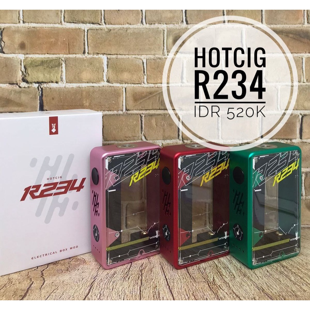 Jual R234 Mod by Hotcig Vapeboss | Shopee Indonesia