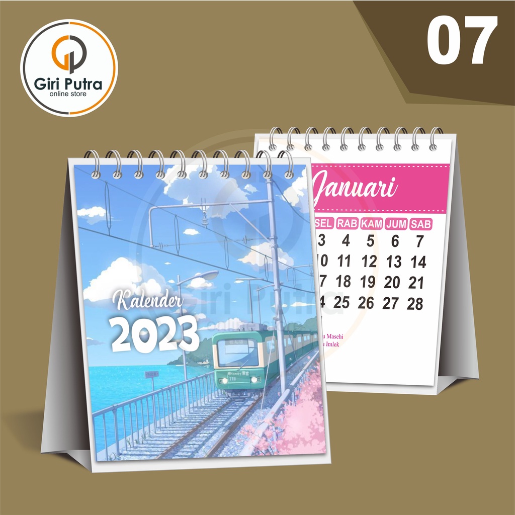 Jual KALENDER 2023 / KALENDER MEJA MINI / KALENDER MINI | Shopee Indonesia