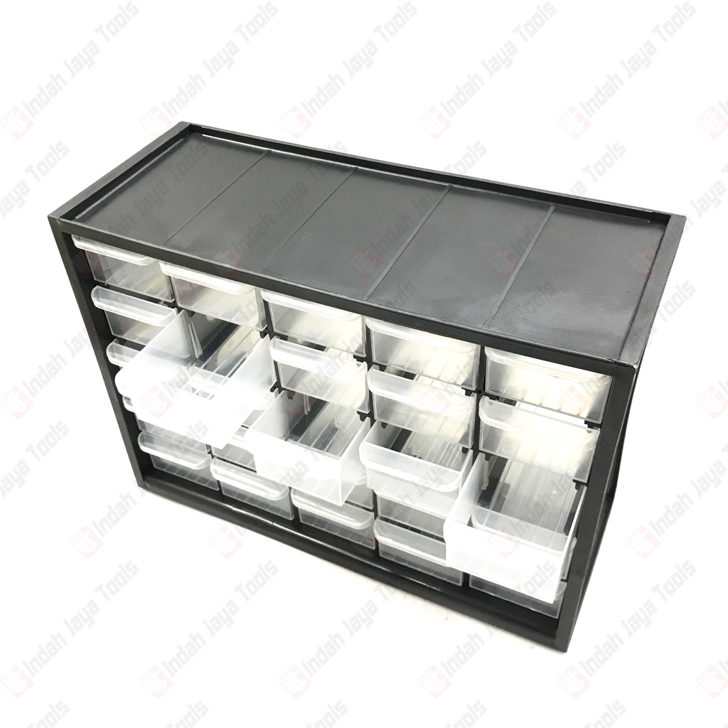 Jual KENMASTER Rak Susun Mini Drawer 25 Slot Laci Penyimpanan Aksesoris ...