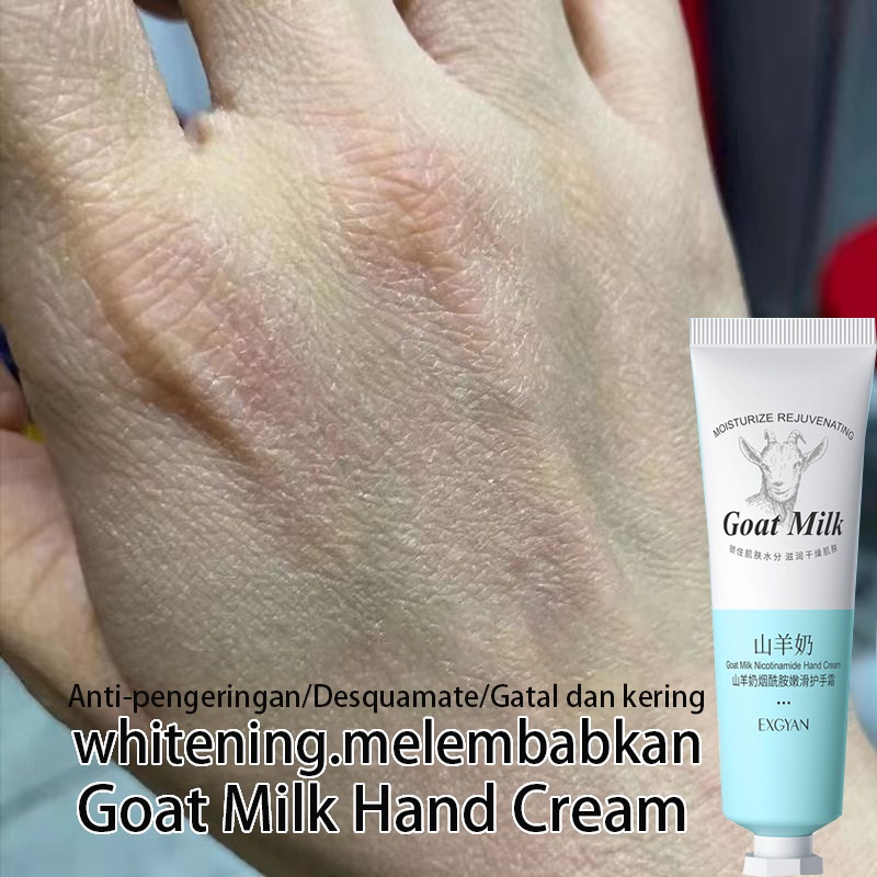 Jual Goat Milk Hand Cream / Krim Tangan Tekstur Ringan /Niacinamide