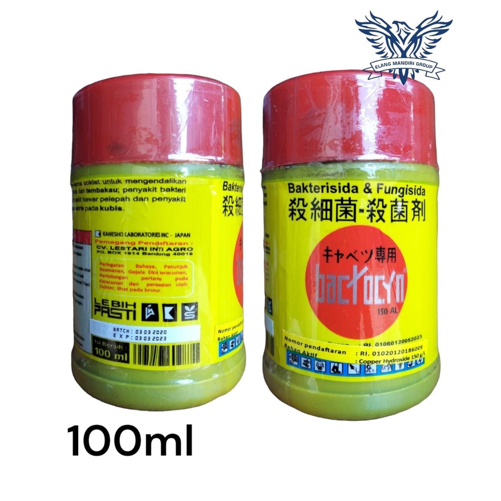 Jual BACTOCYN 150 AL 100 ML BAKTERISIDA FUNGISIDA Kandungan Tembaga ...