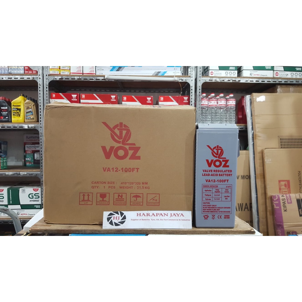 Jual AKI VRLA VOZ 12V 100AH | Shopee Indonesia