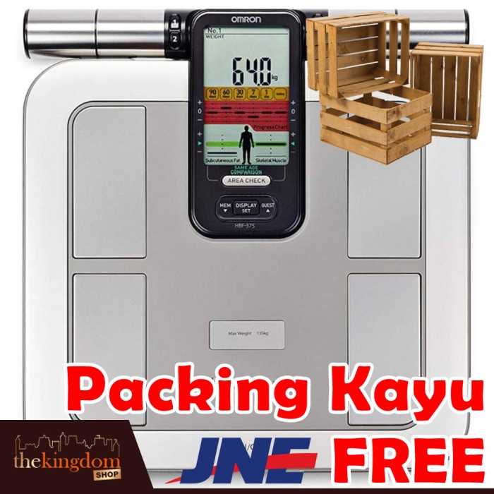 Jual Omron HBF375 Body Fat Monitor Timbangan Berat Badan Multifungsi