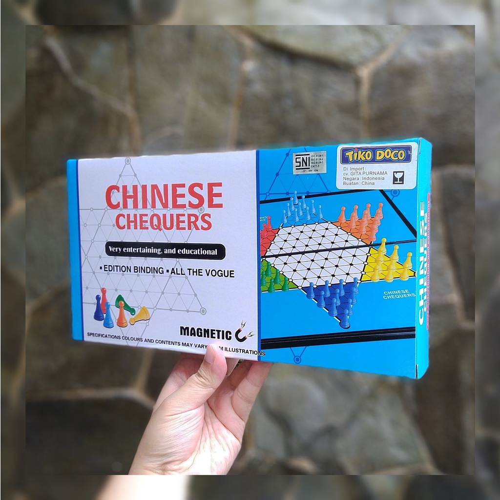 Jual Stern-Halma Magnet 30x30 cm Papan Lipat - Chinese Checkers O05 ...