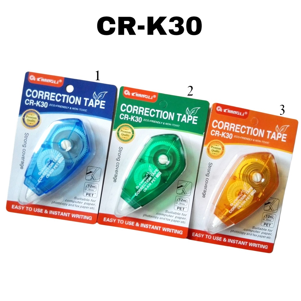 Jual SOS Correction Tape CR-K 5x8mm(minimal 2)/Pita Koreksi/Tipex Roll ...