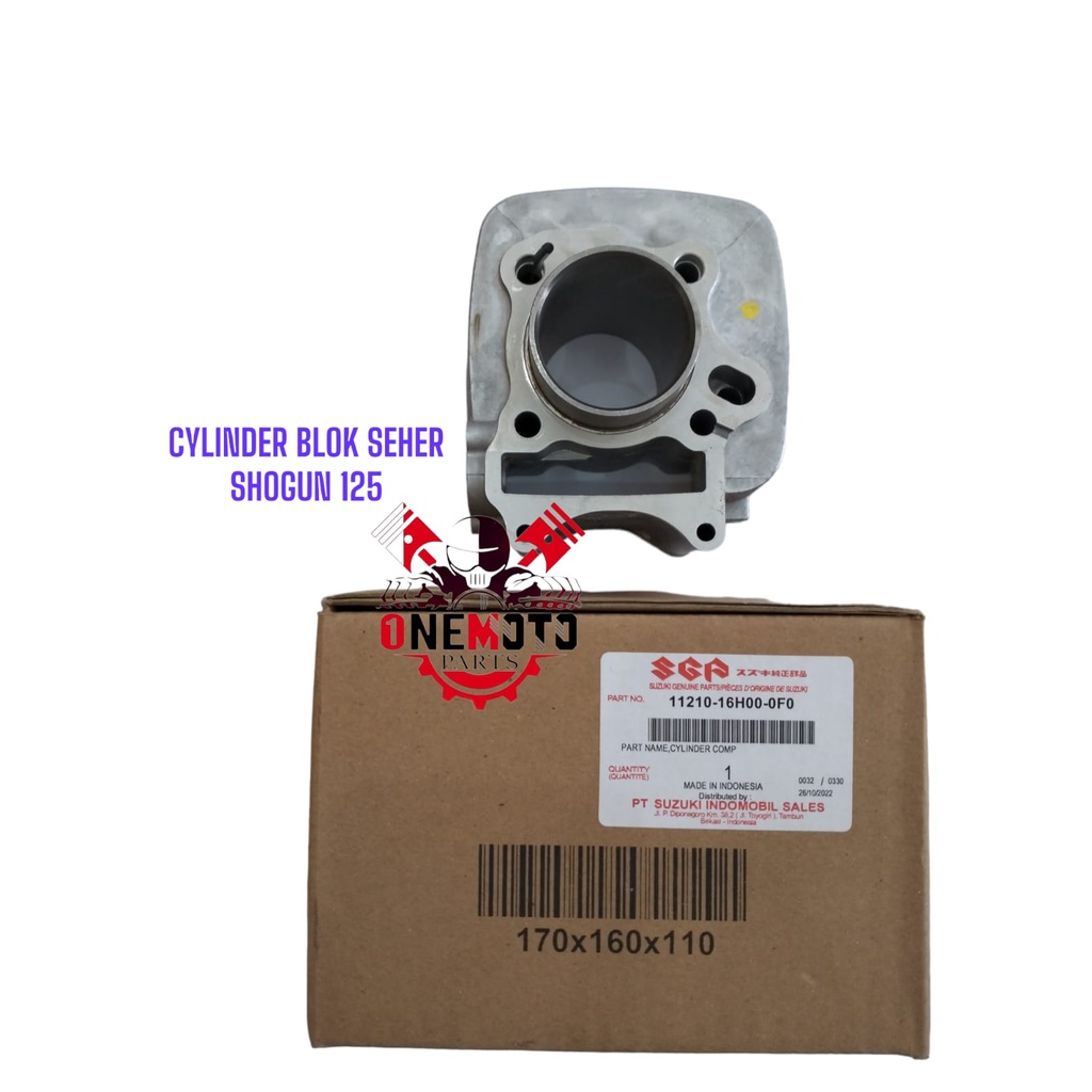 Cylindre Et Piston 57mm Suzuki GN 125 2001 - Réf 11210-05202-0F0 - Occasion (excellent état)