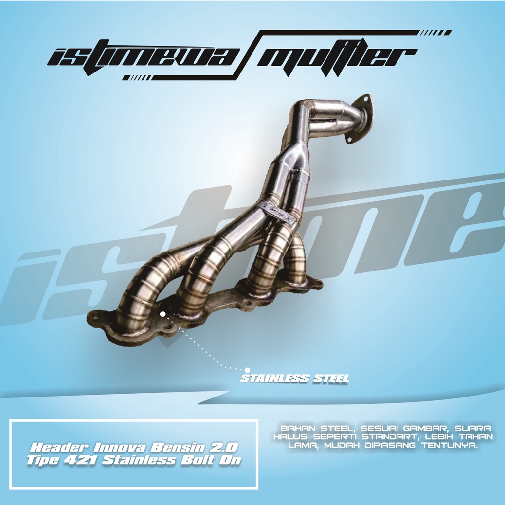 Jual Header Innova Bensin Monel Stainless Istimewa | Shopee Indonesia