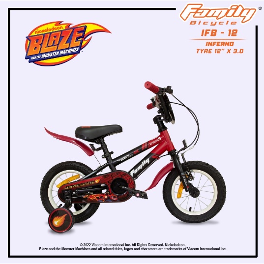 Jual SEPEDA COWOK ANAK FAMILY INFERNO BOY BMX 12inch | Shopee Indonesia