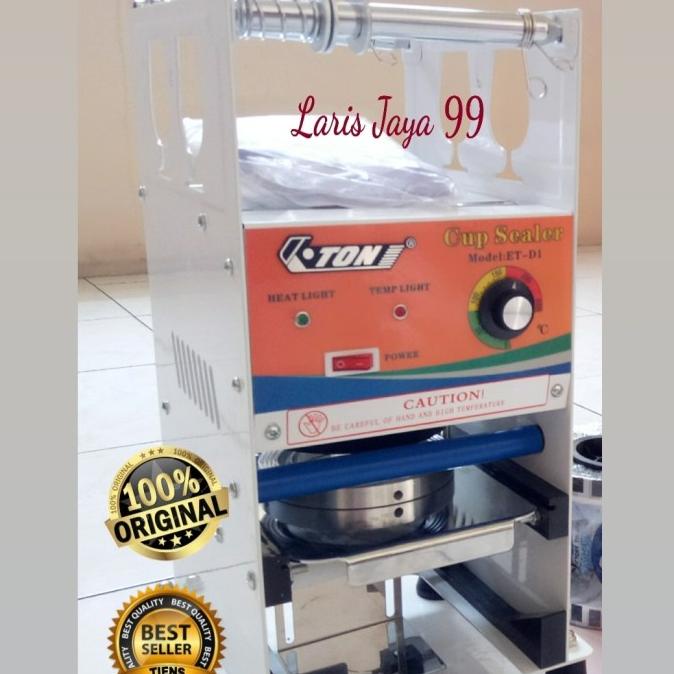 Jual Mesin Cup Sealer Eton Et D1 Gelas 12 22Oz Shopee Indonesia