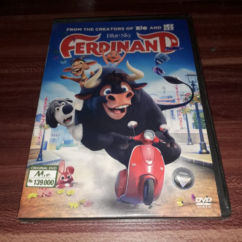 Jual DVD - FERDINAND - From The Creators Of Rio And Ice Age | Shopee ...
